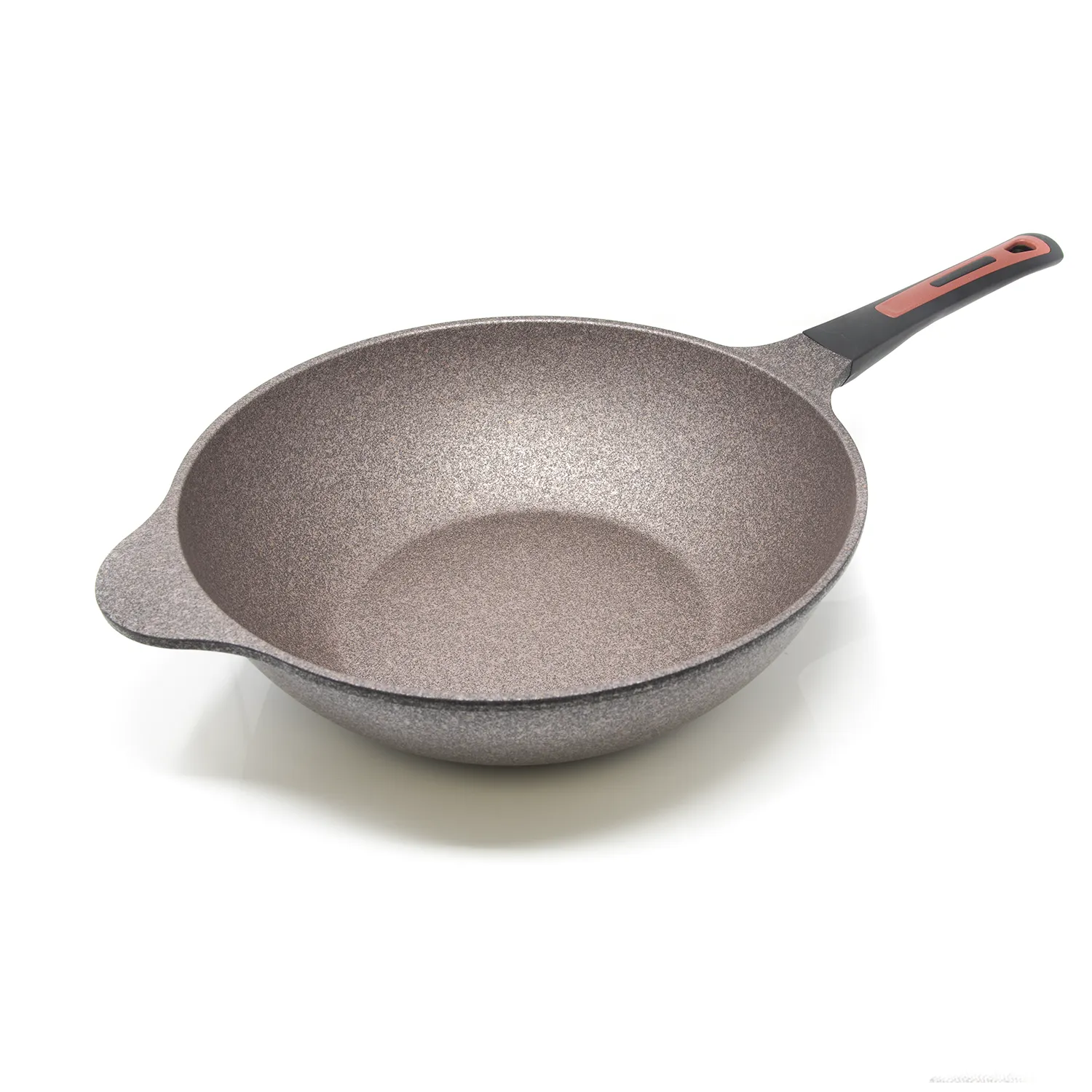 12.6" iNoble Stone Coating Non Stick Wok Pan