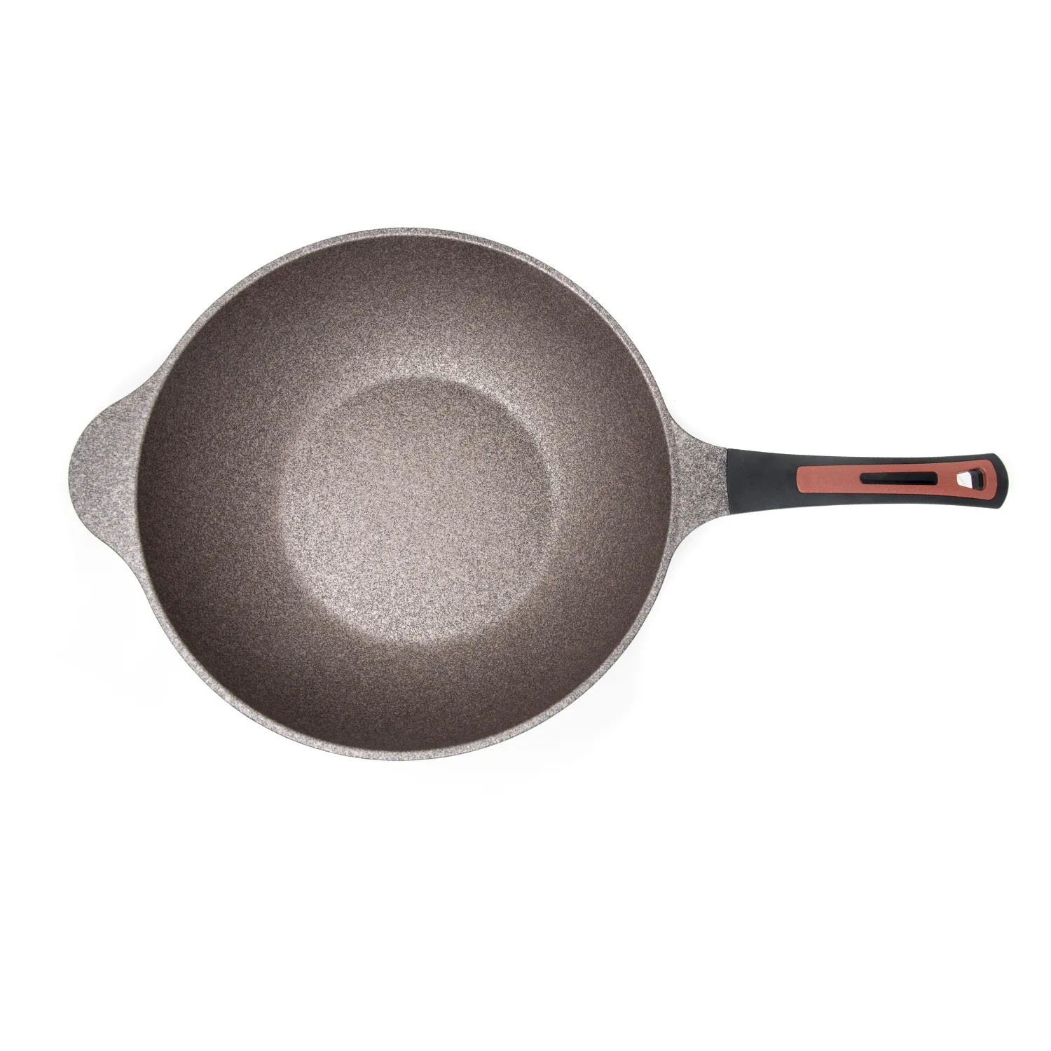 12.6" iNoble Stone Coating Non Stick Wok Pan