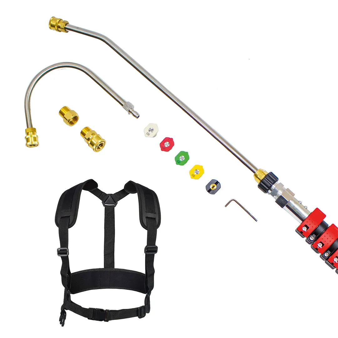 18ft Carbon Telescopic Lance Kit for Pressure Washers