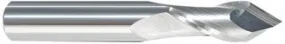 208-000750: 3/4in. Dia., 4in. Overall Length, 2-Flute, Carbide Drill Mill- SE, 90 deg, Uncoated, USA