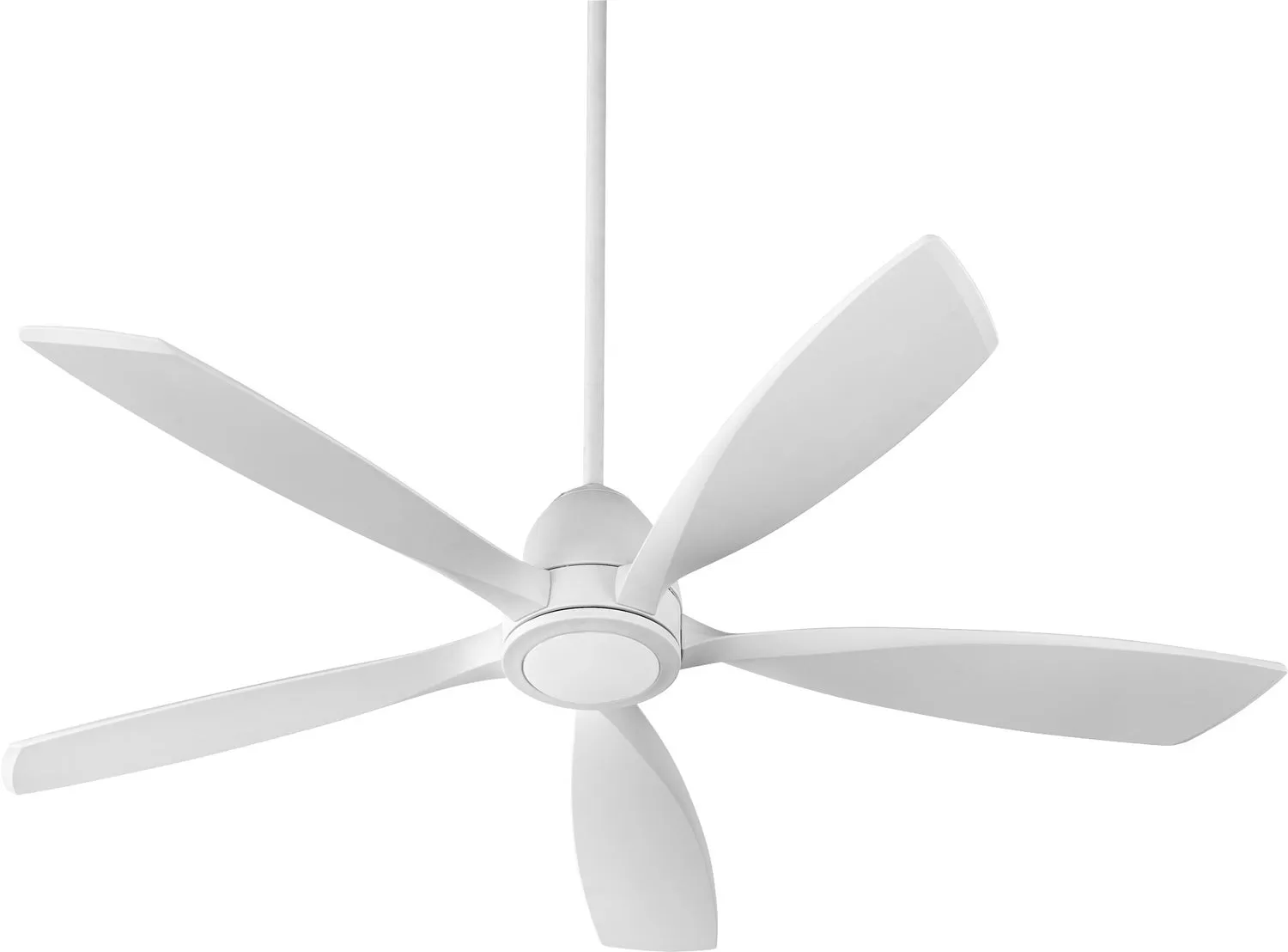 56" Ceiling Fan from the Holt Collection in Studio White Finish by Quorum