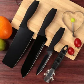 5910 5-Piece Forged Kitchen Chef Cutlery Stainless Steel Knife Set, Chopping Knife, Chef Knife, Utility Knife, Butcher Knife (5pc)