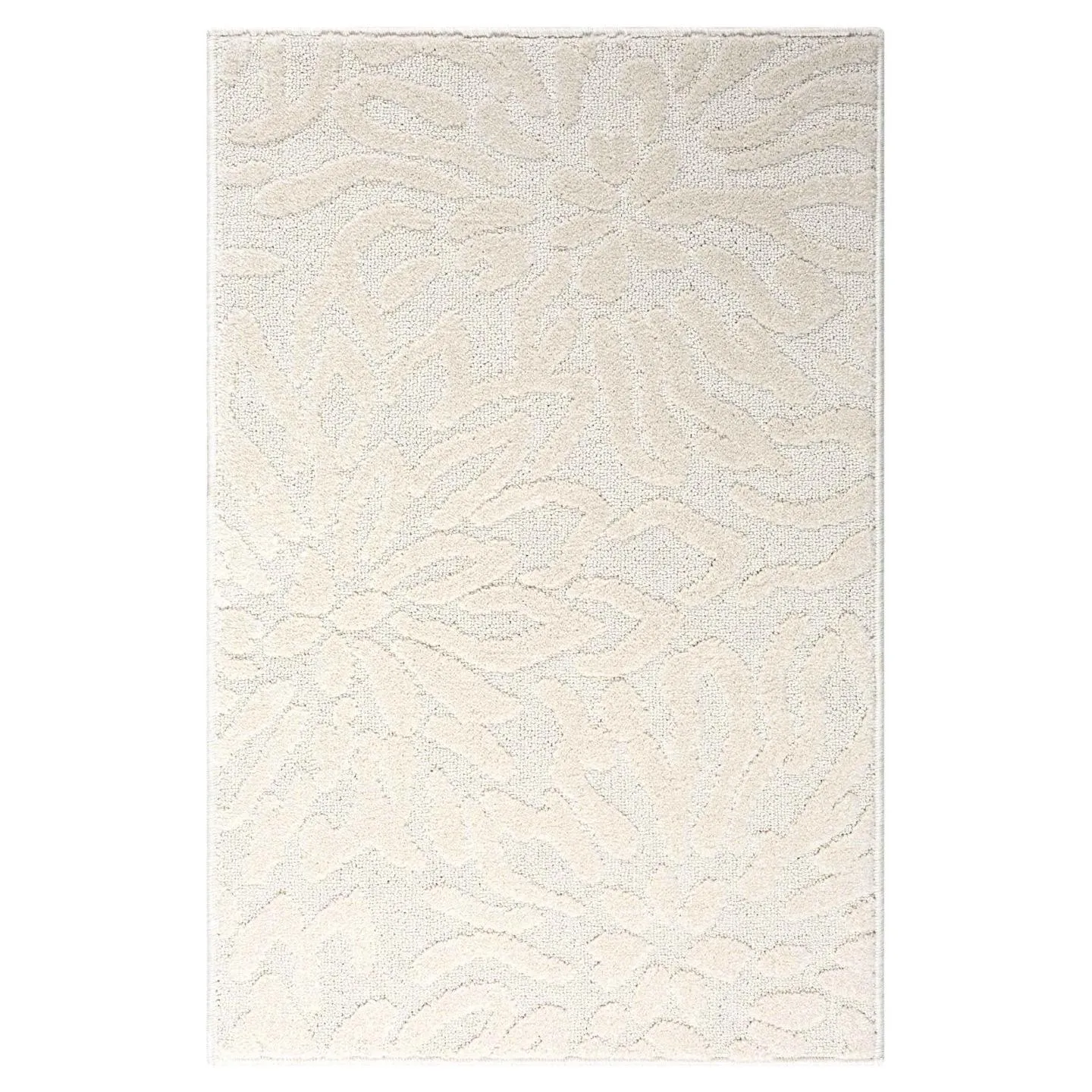 Abstract Floral Area Rug