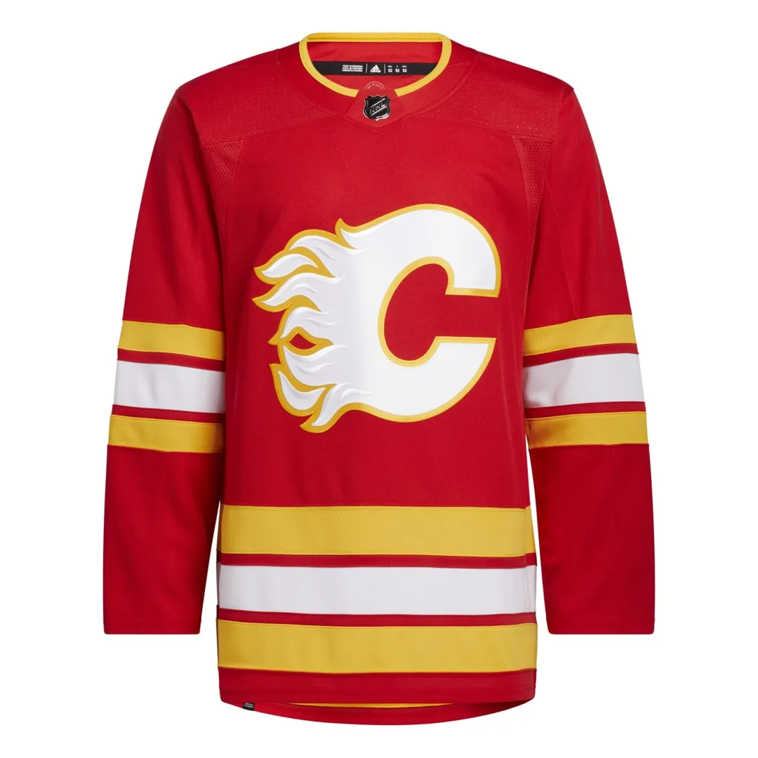 adidas NHL Calgary Flames Authentic Primegreen Home Jersey