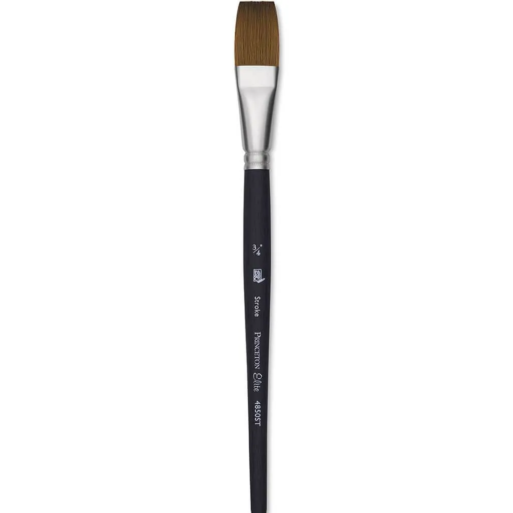 Aqua Elite Synthetic Kolinsky Sable Watercolor Brushes Stroke