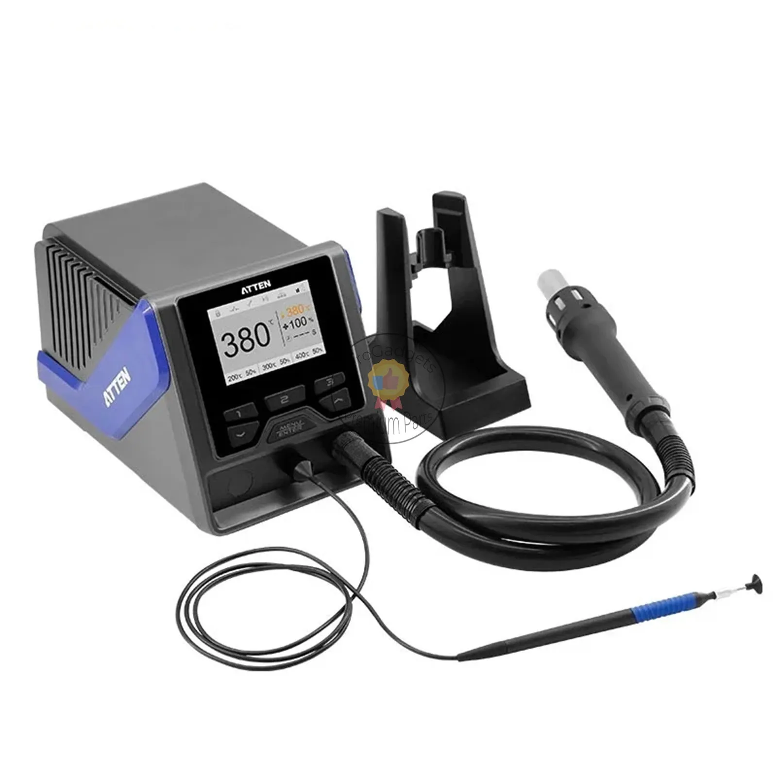 Atten GT-1028 1300W High Power Programmable Intelligent Digital Display Hot Air Desoldering Station