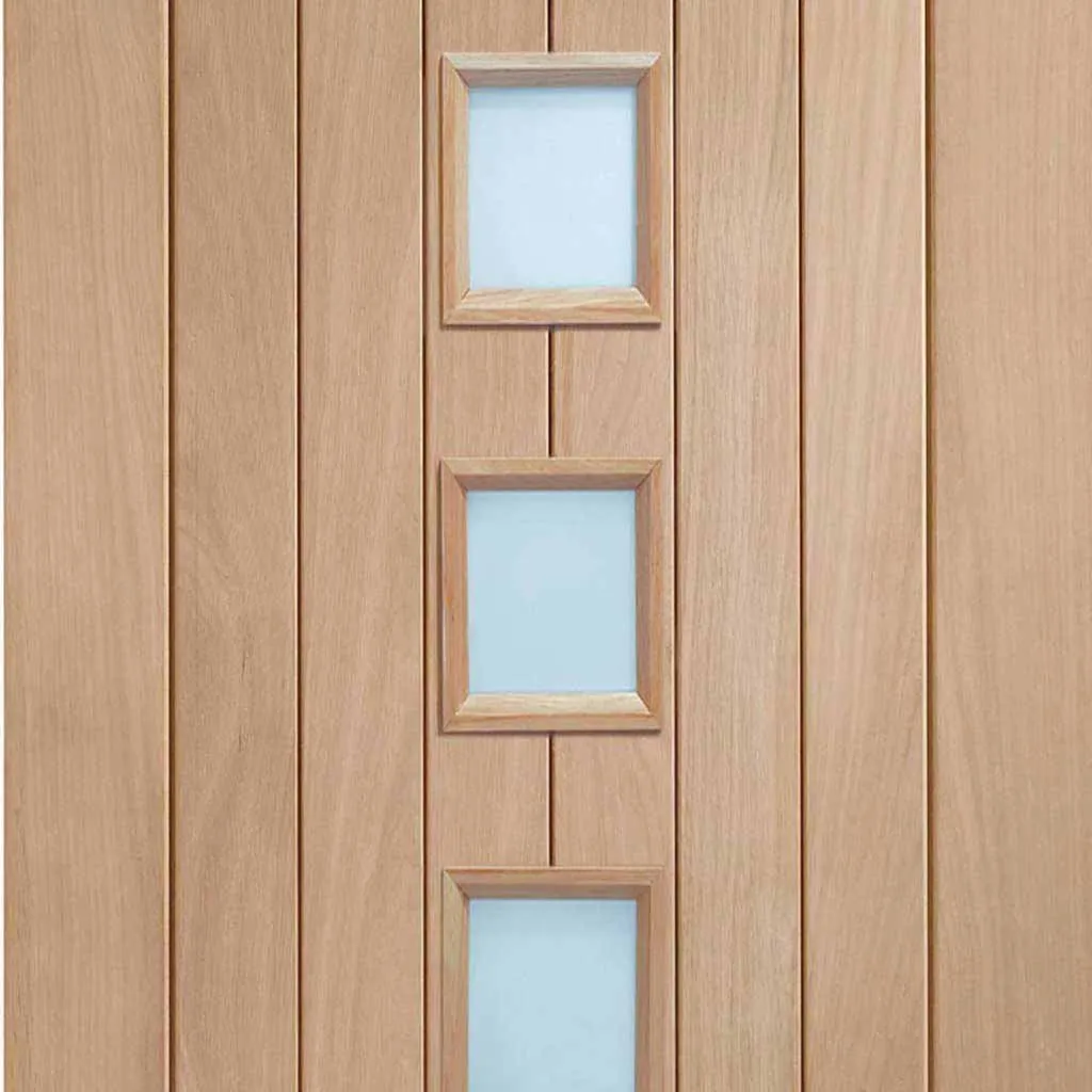 Bespoke Contemporary Suffolk Oak 4 Pane Glazed 2 Door Maximal Wardrobe and Frame Kit