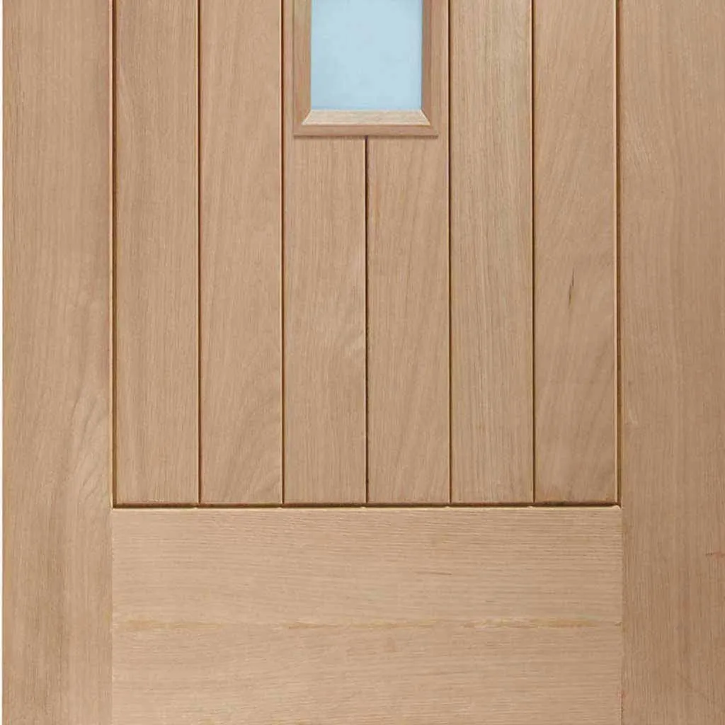 Bespoke Contemporary Suffolk Oak 4 Pane Glazed 2 Door Maximal Wardrobe and Frame Kit