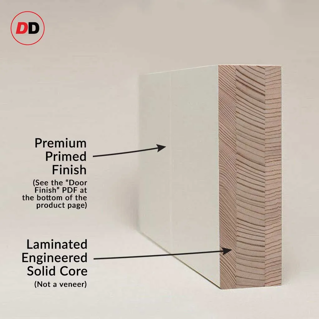 Bespoke Handmade Eco-Urban® Melville 3 Panel Double Evokit Pocket Door DD6409 - Colour Options