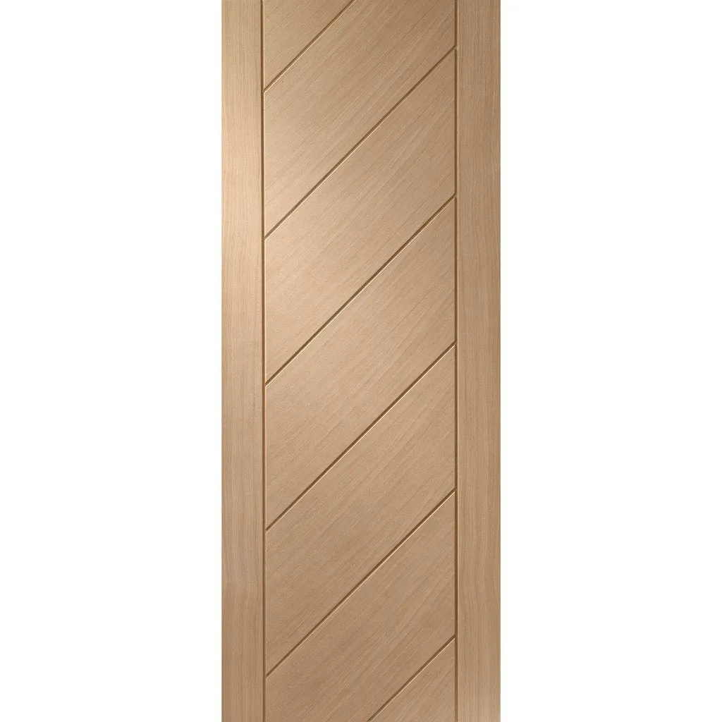 Bespoke Monza Oak Single Pocket Door