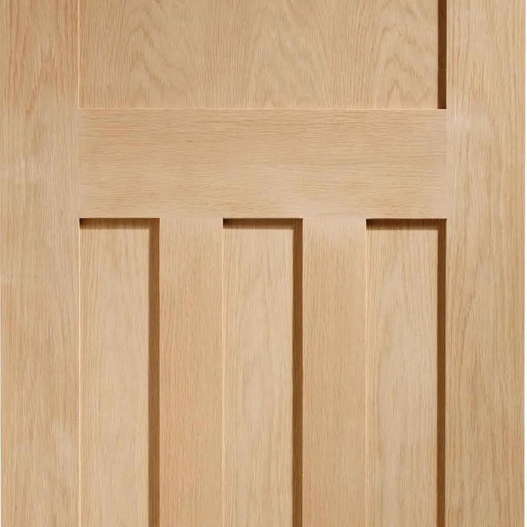 Bespoke Pass-Easi DX 1930's Oak Panel - 2 Sliding Doors and Frame Kit