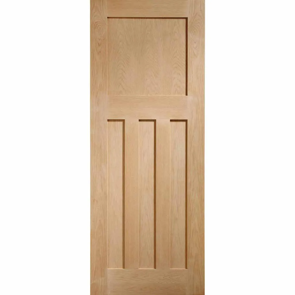 Bespoke Pass-Easi DX 1930's Oak Panel - 2 Sliding Doors and Frame Kit