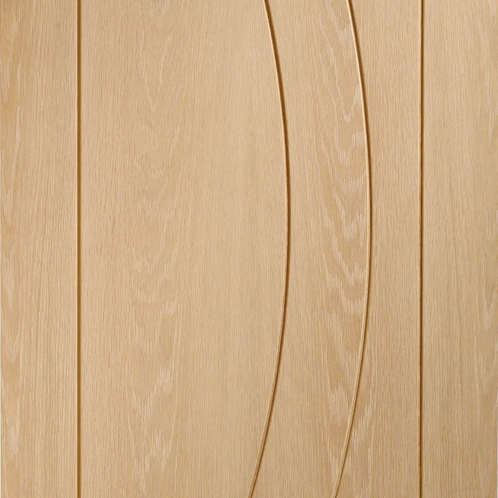 Bespoke Thrufold Salerno Oak Flush Folding 3 3 Door