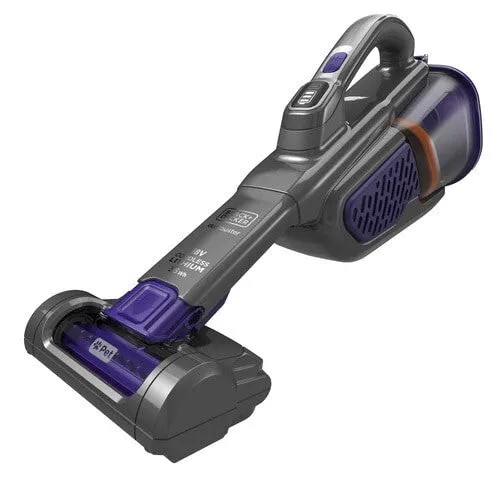 Black & Decker BHHV520BFP-GB handheld vacuum Black, Violet Bagless