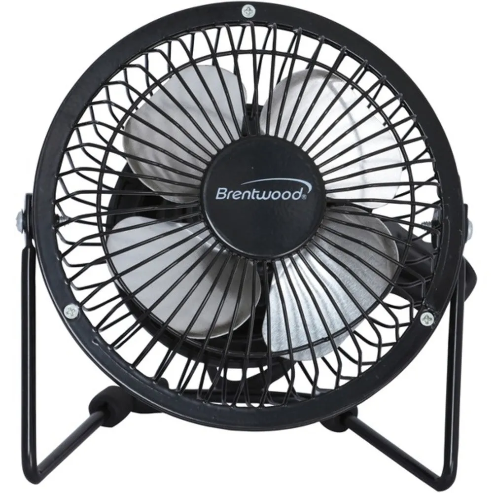 Brentwood Kool Zone F-4BK 4 Desk Fan