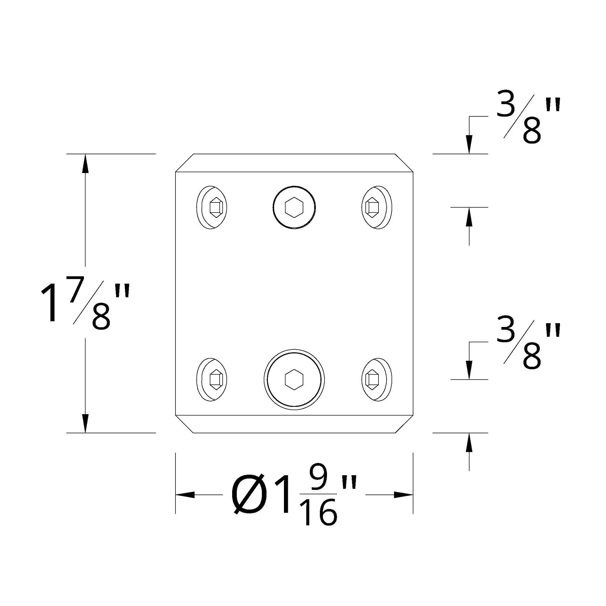 Ceiling Fan Downrod Coupler