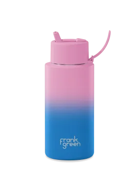 Ceramic Reusable Bottle - Wild Orchid Gradient 34oz 1Lt