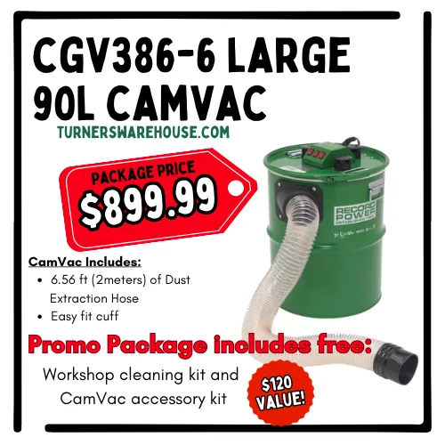 CGV386-6 Large 90L CamVac