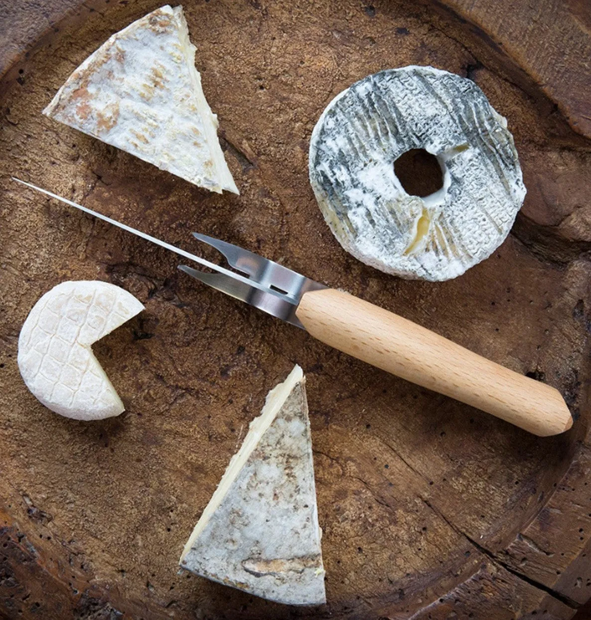 Cheese Knife and Fork Set