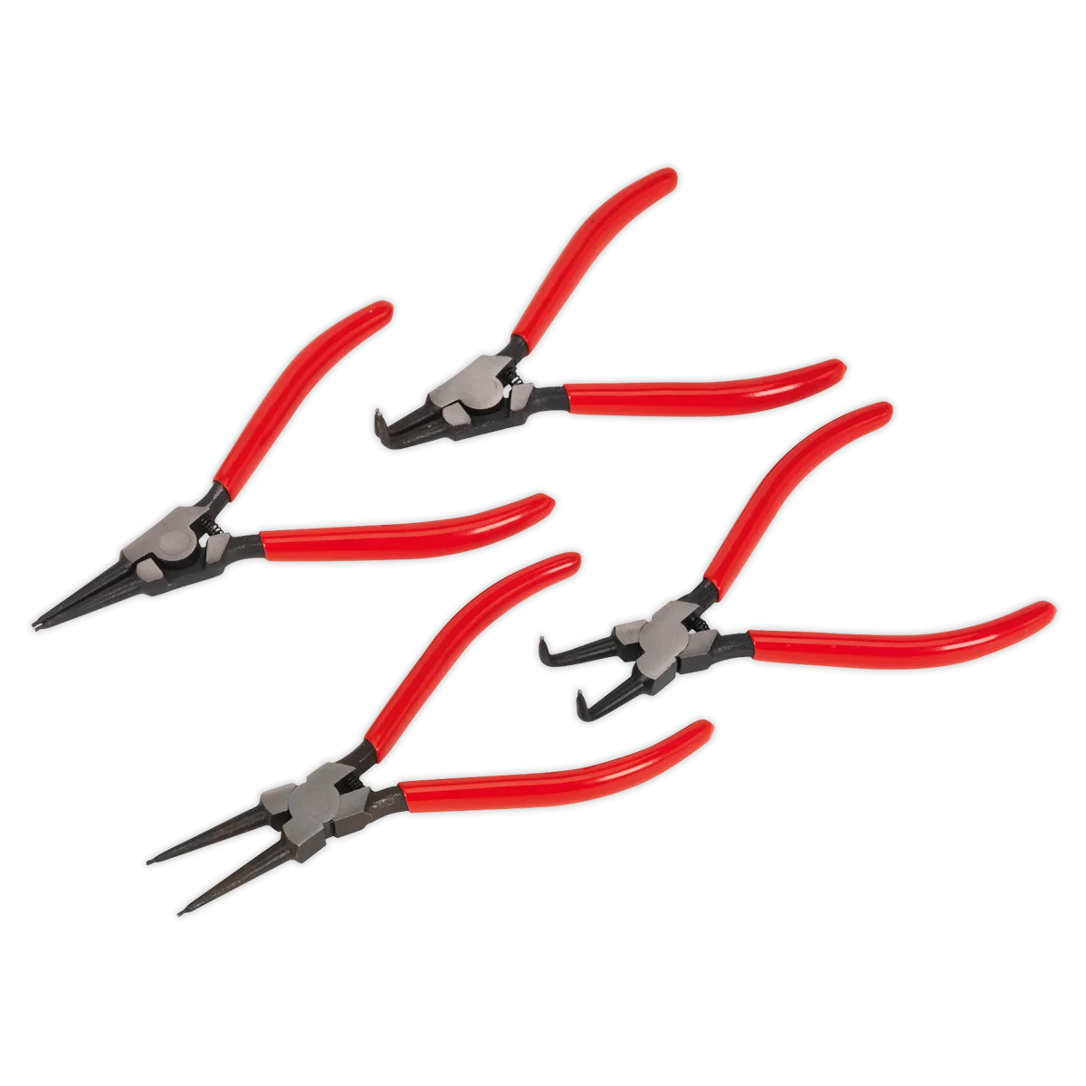 Circlip Pliers Set 4pc 180mm