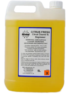 Citrus Fresh - Concentrated Orange Cleaner and Degreaser