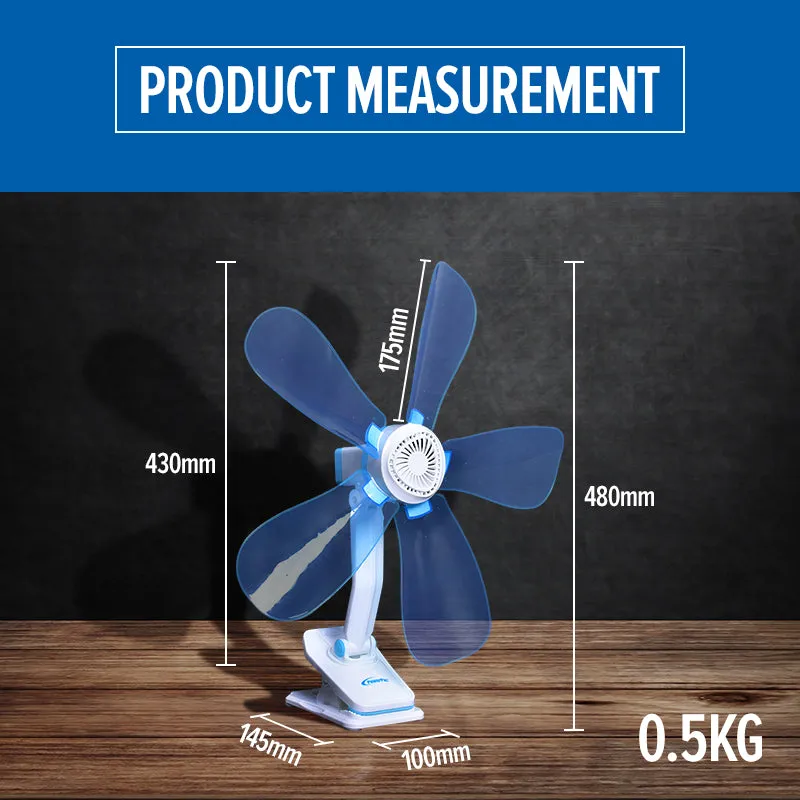 Clip Fan, Portable Fan, Desk Fan, Wall Fan, Air Circulator (PPC603)