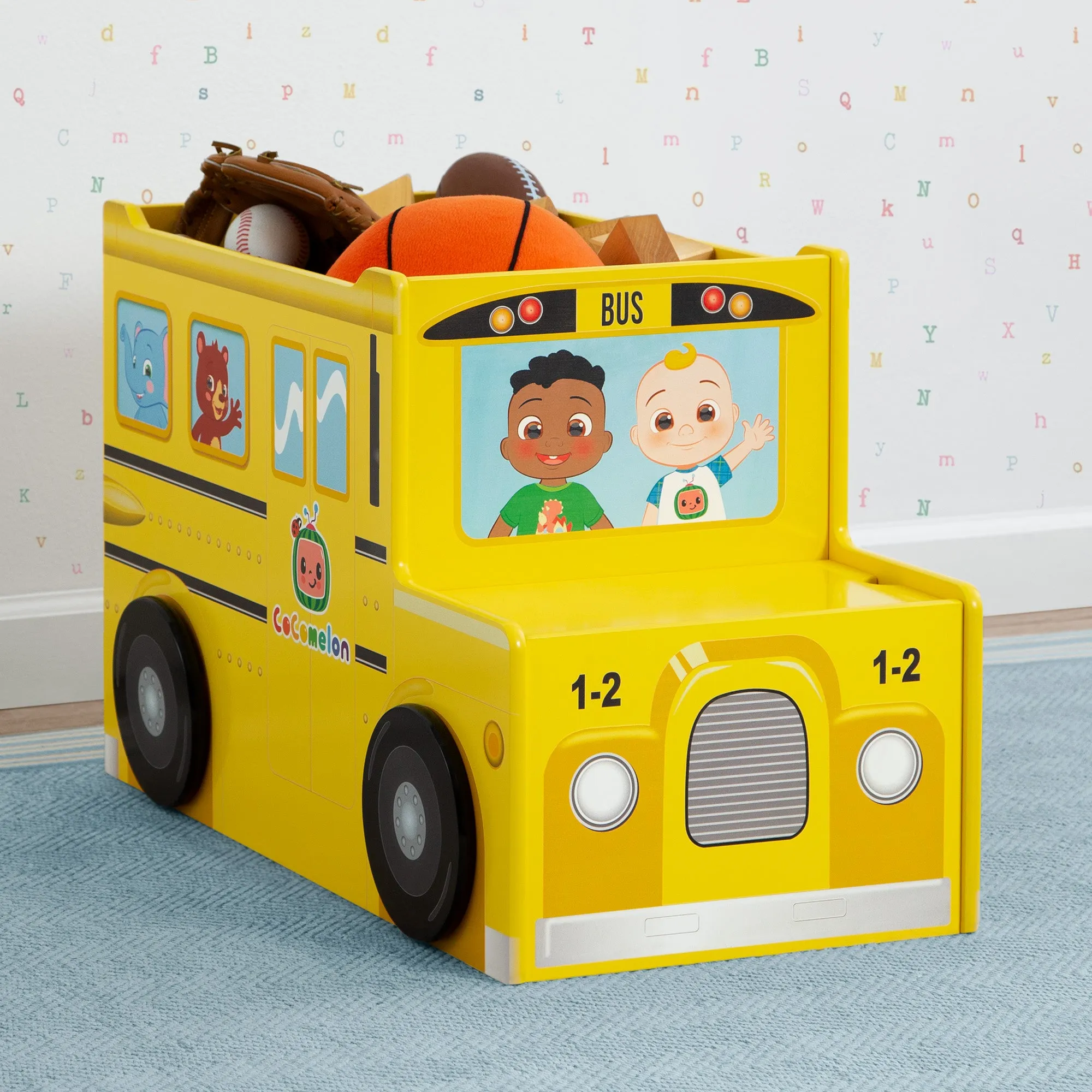 CoComelon School Bus Toy Box