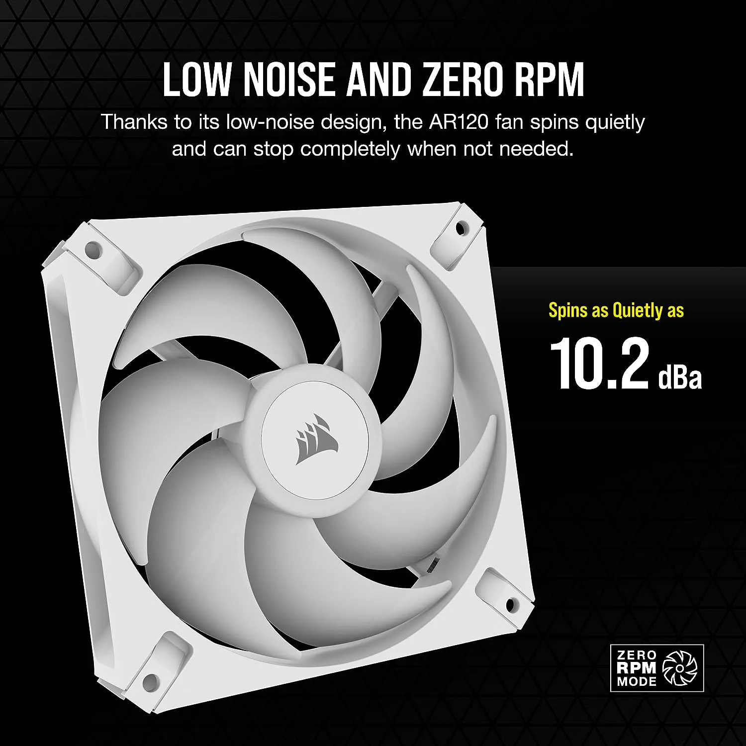 Corsair iCUE AR120 Digital RGB 120mm PWM Fan 風扇 - White 白色 (Triple Pack 三件裝) CO-9050169-WW