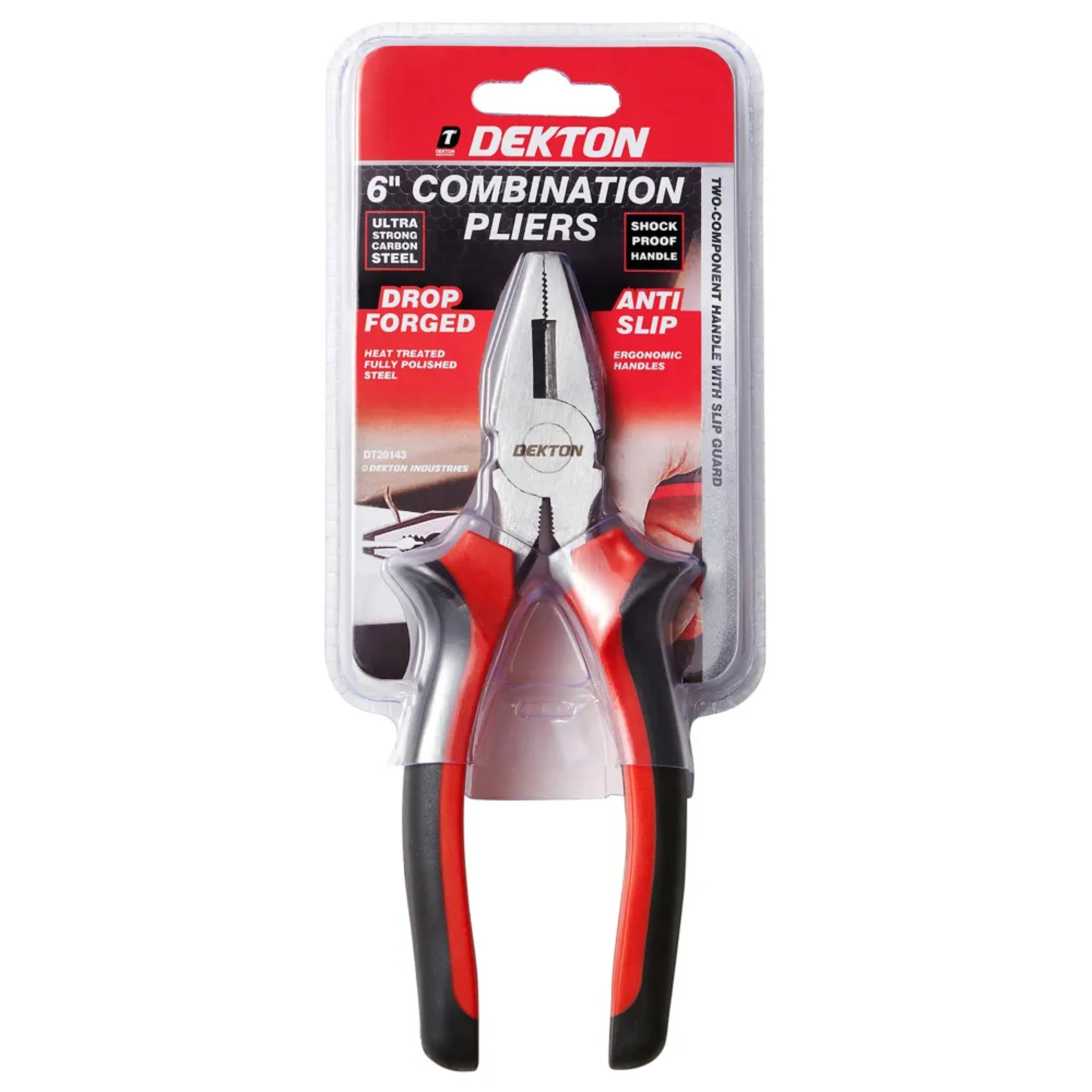 DEKTON 6" Combination Pliers