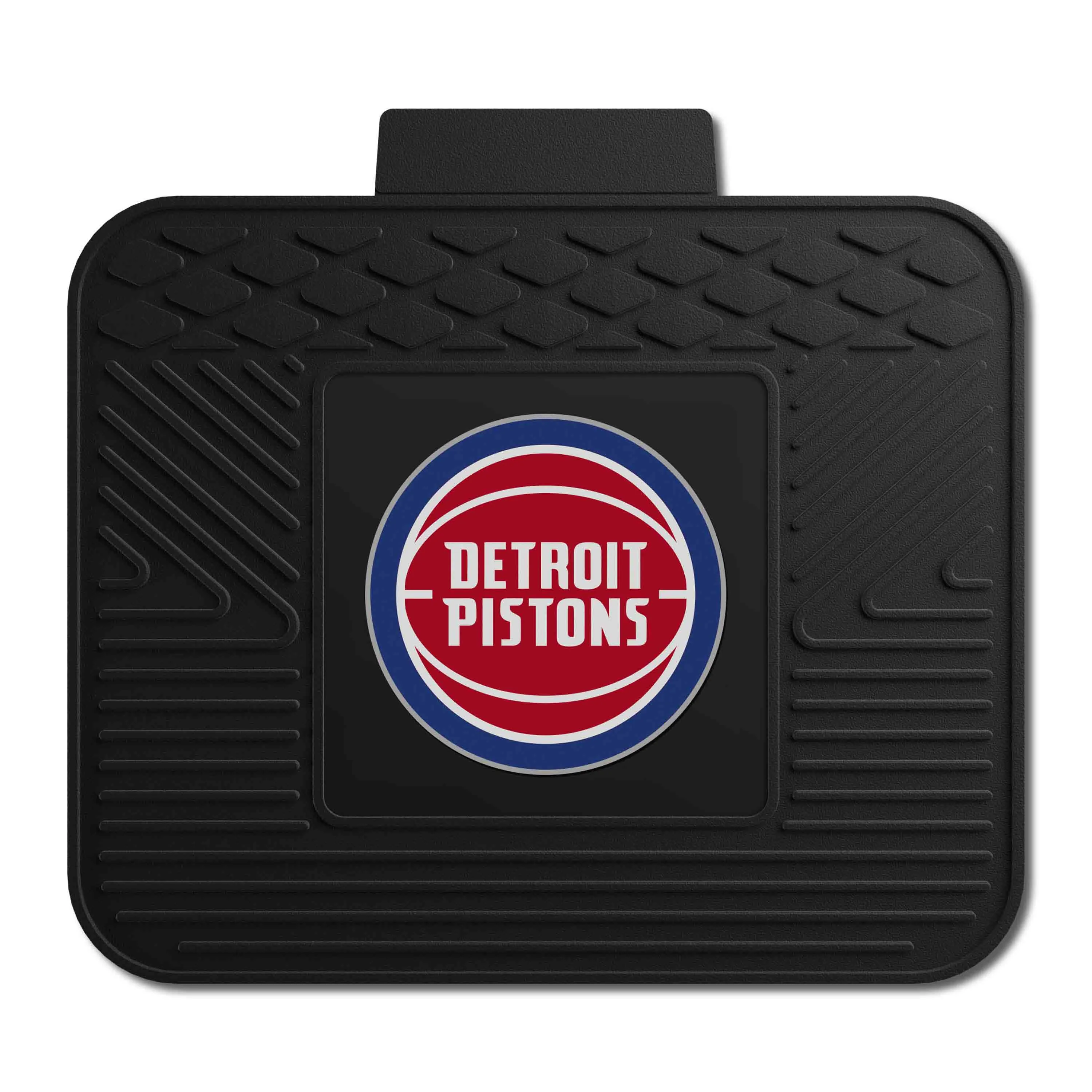 Detroit Pistons Back Seat Car Utility Mat - 14in. x 17in.