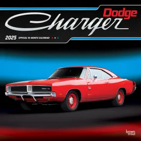 Dodge Charger Wall 2025 Calendar