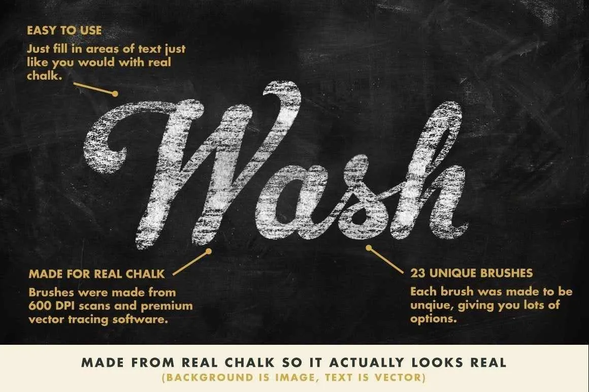 DryGoods | Chalk Brushes for Adobe Illustrator