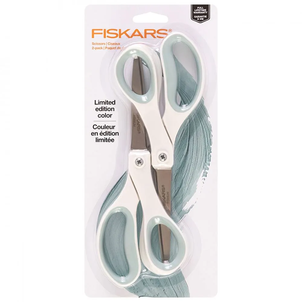 Fiskars Performance 8" Softgrip Titanium Shear Set