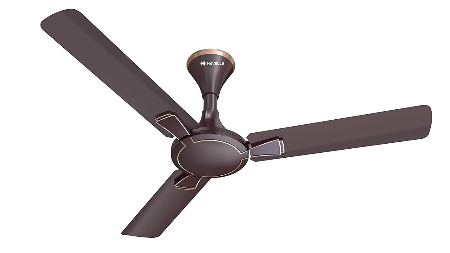 Havells 1200mm Milor Energy Saving Ceiling Fan (Dusk, Pack of 1)