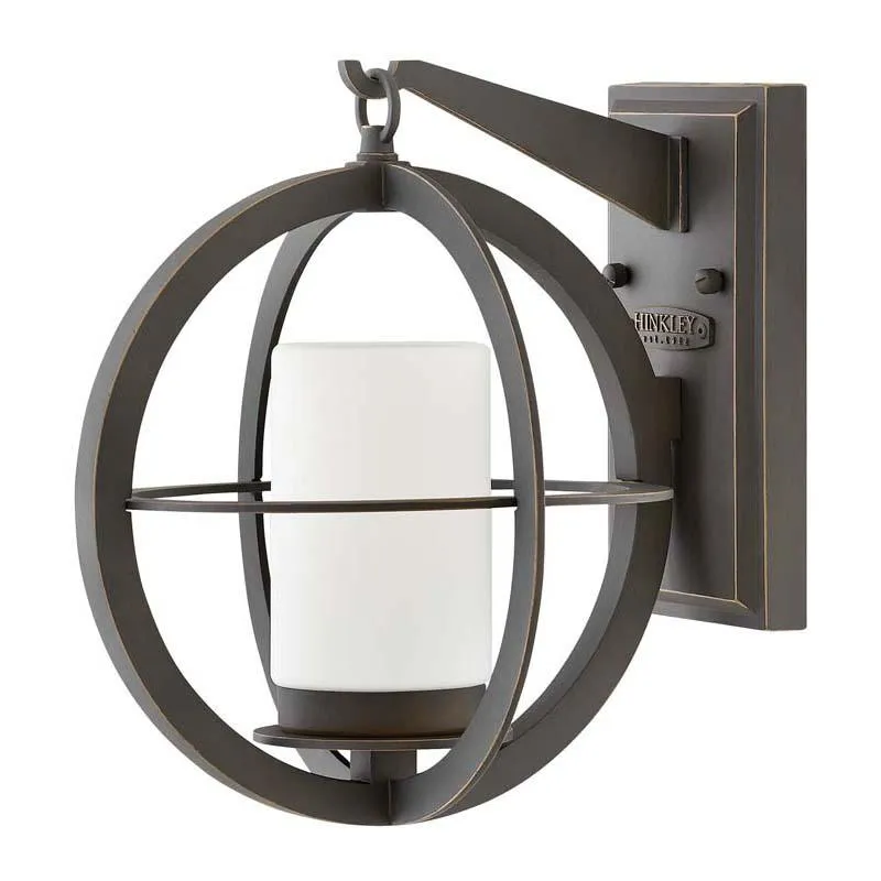 Hinkley 1010OZ Outdoor Compass Oil Rubbed Bronze Wall Light