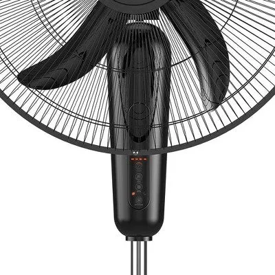 Holmes 18" Digital Oscillating 3 Speed Stand Fan with Remote Control Black