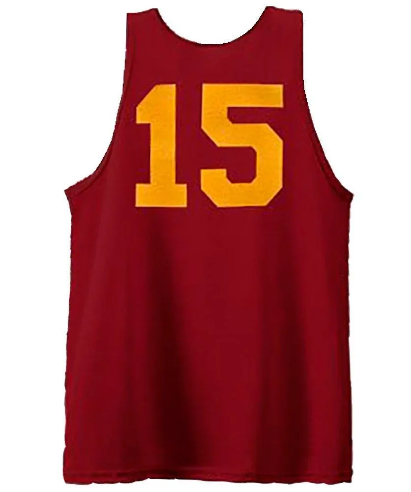 Hoosiers Hickory High School Burgundy Jersey Tank Top