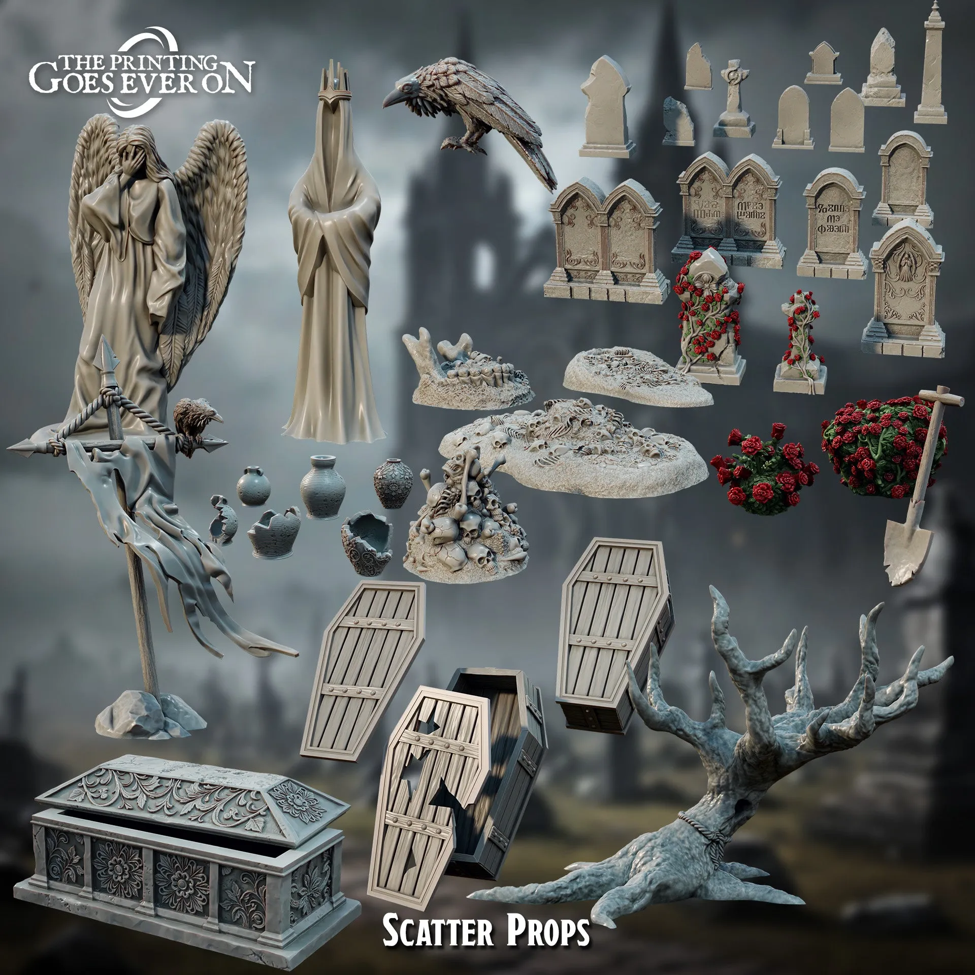 Hunt Beyond the Grave - Scatter Props