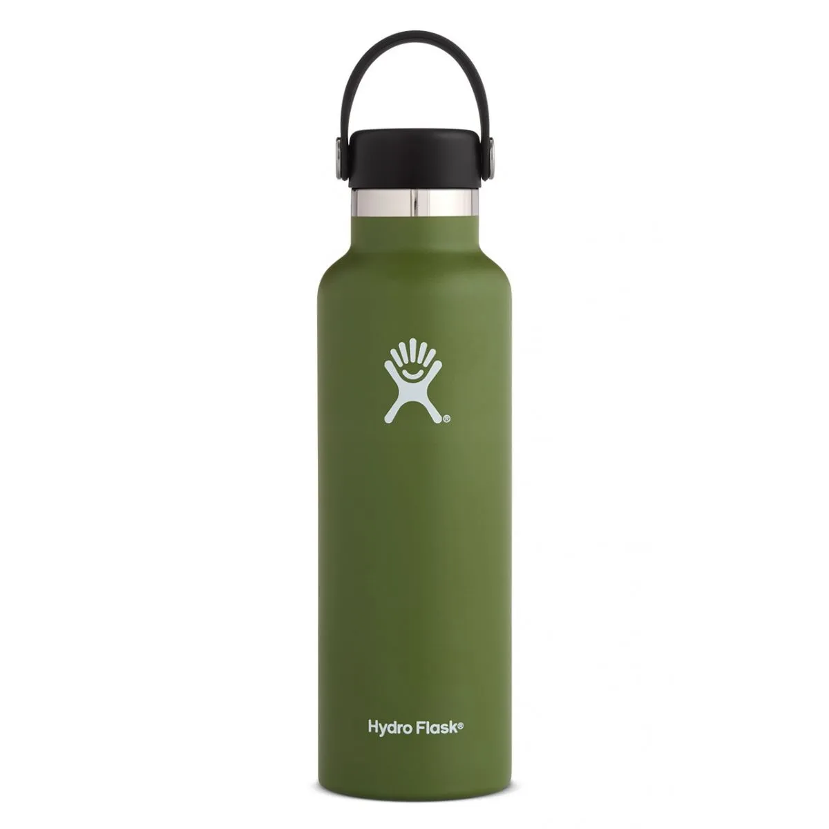 'Hydro Flask' 21 oz. Standard Mouth w/Flex Cap - Olive