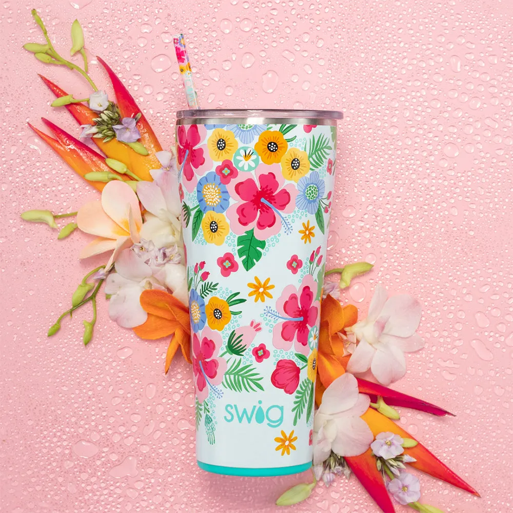 Island Bloom Tumbler 32oz