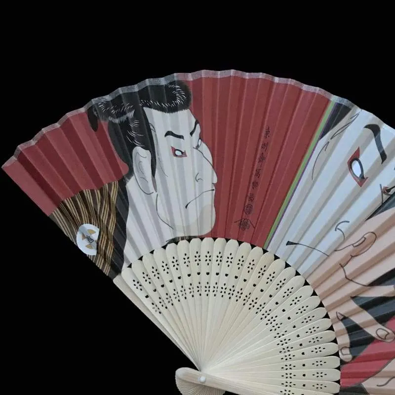 Japanese Folding Fan 【Male Kabuki】