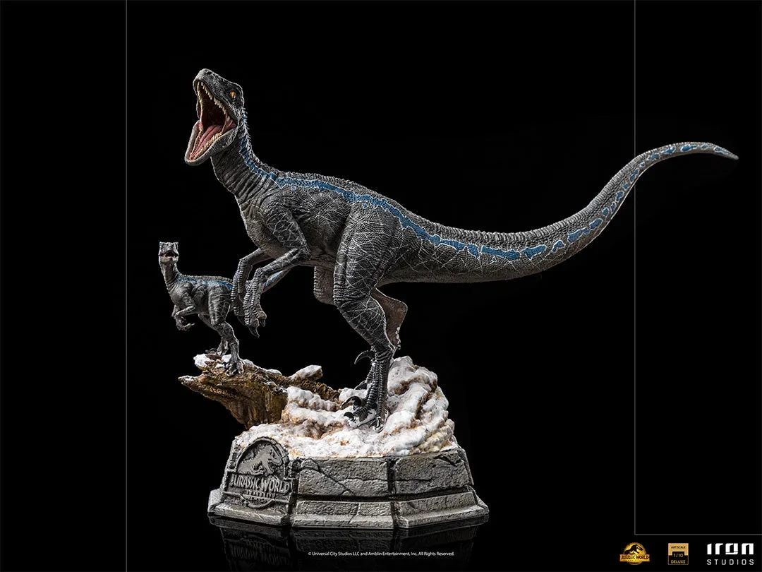 Jurassic Dominion - Blue and Beta Deluxe Art Scale 1/10