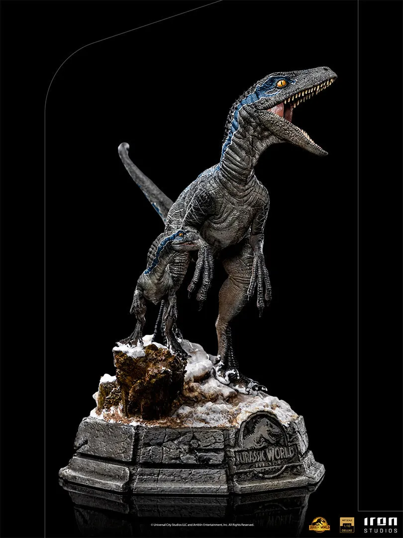 Jurassic Dominion - Blue and Beta Deluxe Art Scale 1/10