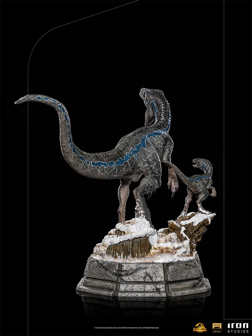 Jurassic Dominion - Blue and Beta Deluxe Art Scale 1/10