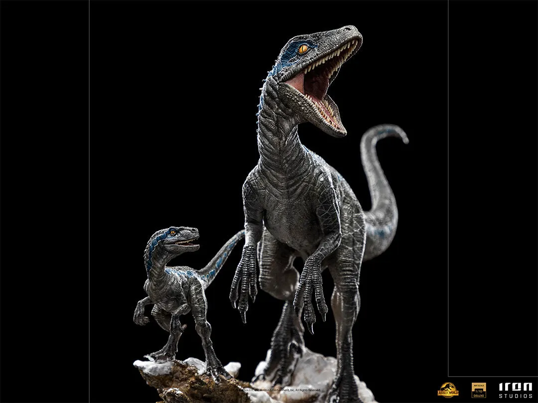 Jurassic Dominion - Blue and Beta Deluxe Art Scale 1/10