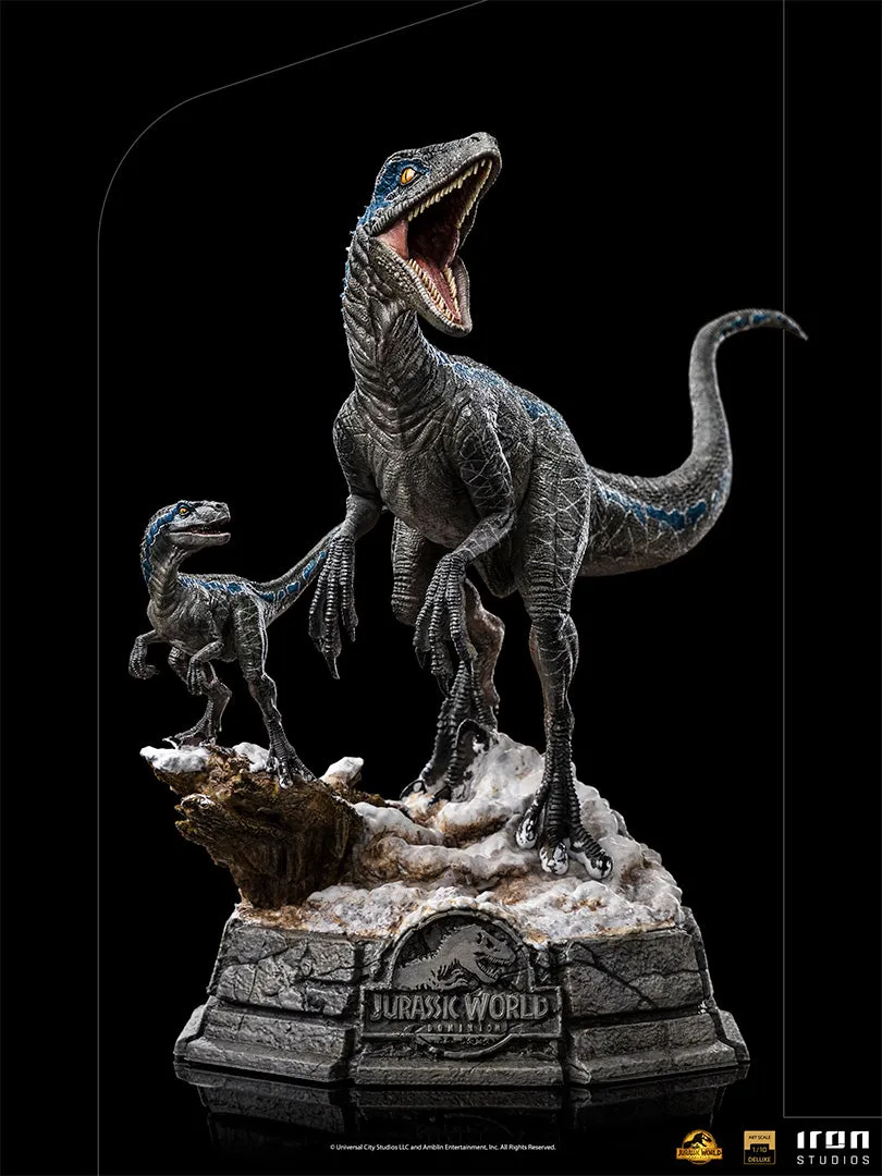 Jurassic Dominion - Blue and Beta Deluxe Art Scale 1/10