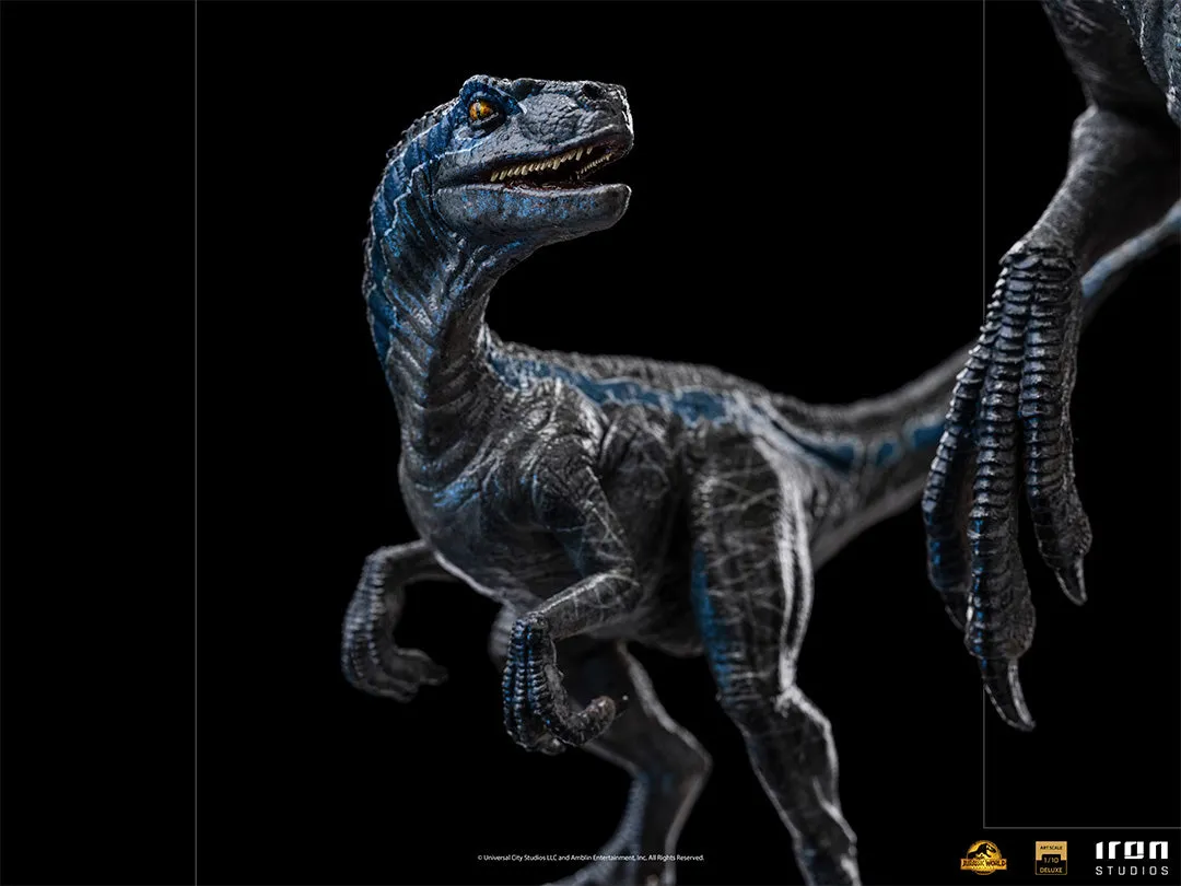 Jurassic Dominion - Blue and Beta Deluxe Art Scale 1/10