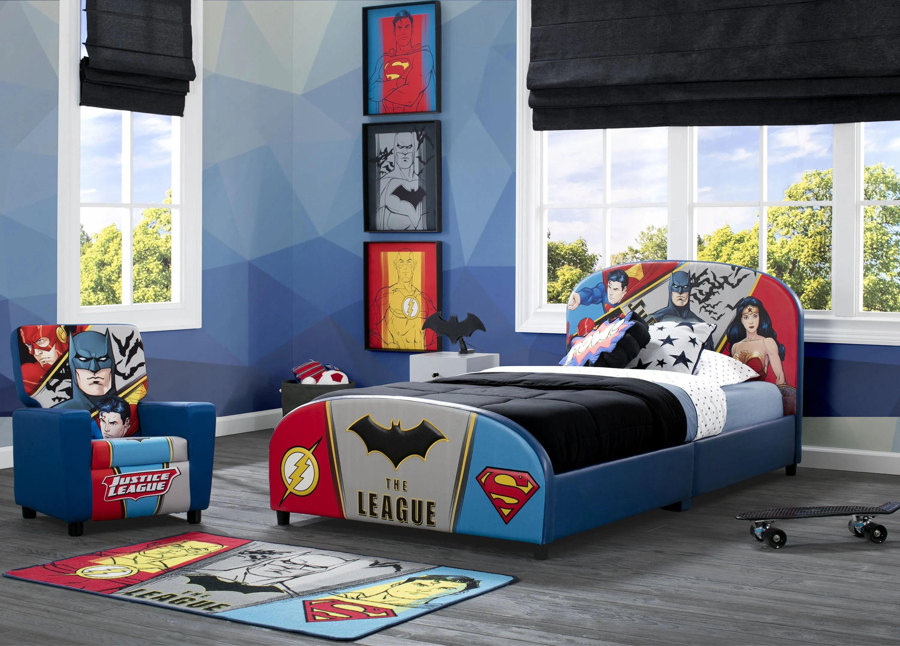 Justice League Area Rug