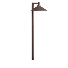 Kichler - 15800AZT30R -LED 3000K Ripley Path Light, Textured Architectural Bronze