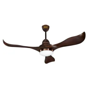 Kuhl Glanz F3 BLDC Underlight Ceiling Fan With Remote 1320 mm Teak